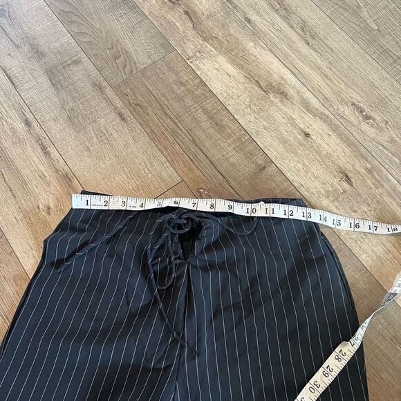 Princess Polly black stiped trousers size 4 - Picture 9 of 11